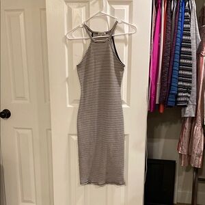 Charlotte Russe Striped Midi Dress